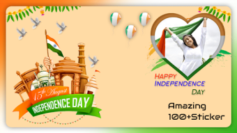 Independence Day Photo Frame - 15thAug Photo Maker