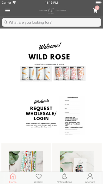 Wild Rose Adorable Accessories