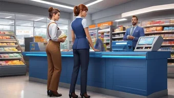 Supermarket manager 3D Games