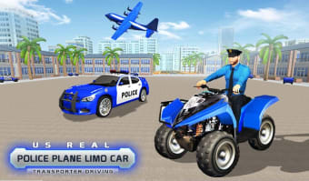 US police Limo Transport Game