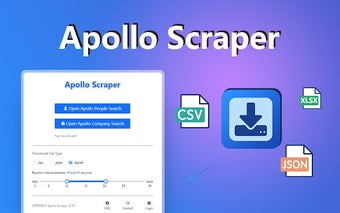 Apollo Scraper | Easy Extract & Export Apollo Leads