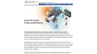 Image 0 for Sysax FTP Automation