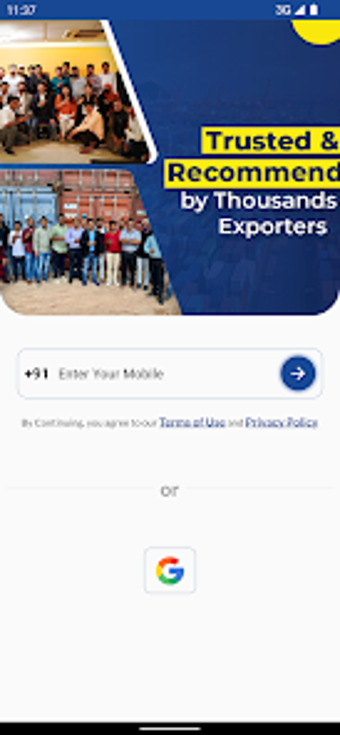 Online Exim Export Import App