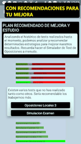 Test para oposiciones a Justicia gratuitos