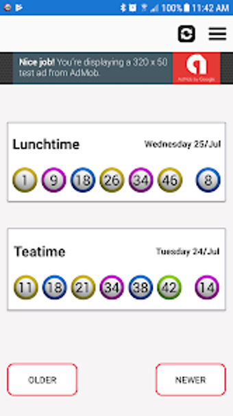 UK Lunchtime Results