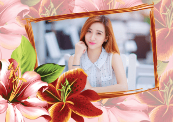 Blossom Flower Photo Frames