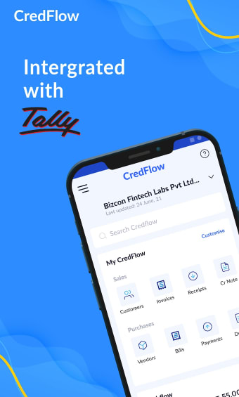 CredFlow - Tally On Mobile