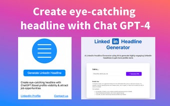 LinkedRadar-Headline Generator for  LinkedIn™