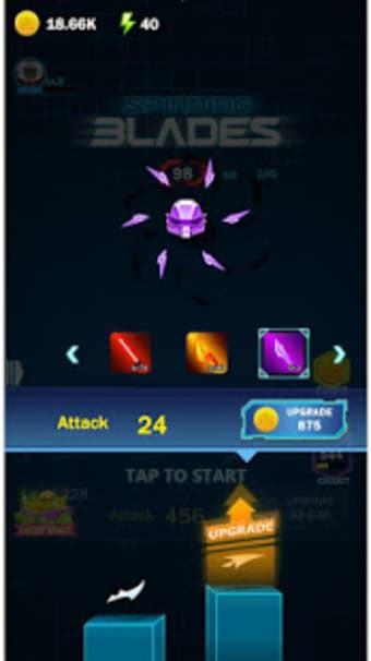 Blade Hero  Spin your blade to win