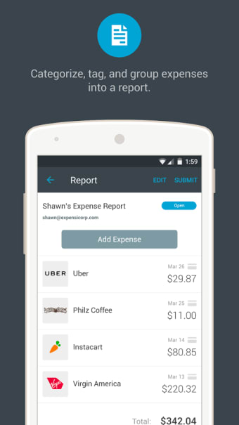 Expensify - Expense Reports