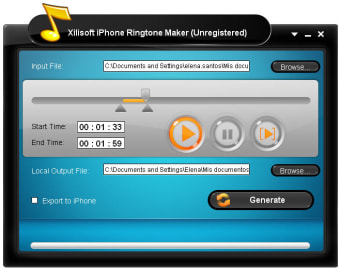 Xilisoft iPhone Ringtone Maker
