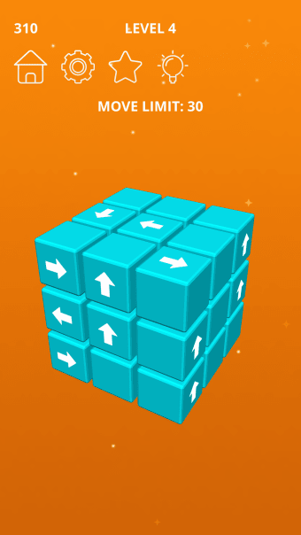 Tap Away 3D Cube