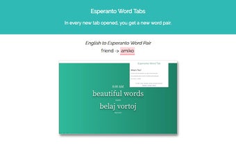 Esperanto Word Tabs