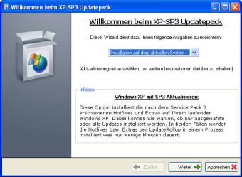 Windows XP SP3 Updatepack