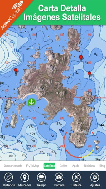 Marine : Andalusia Spain - GPS Map Navigator