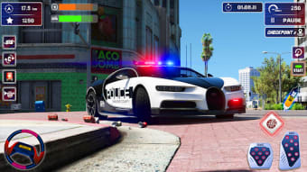 Police Car Chase Parking Games