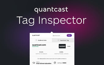 Quantcast - Traffic Rank & Audience Insights