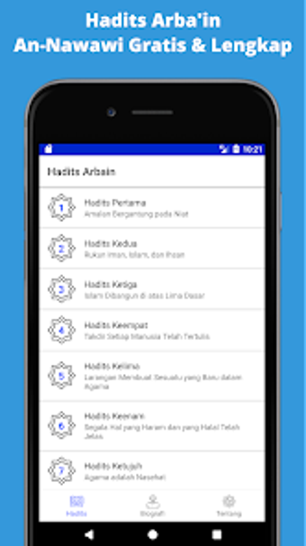 Hadits Arbain Nawawi Lengkap
