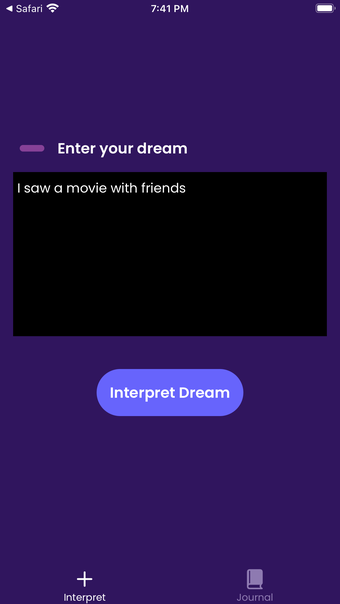 Dream Interpreter AI