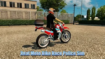 Real Moto Bike Race Police Sim