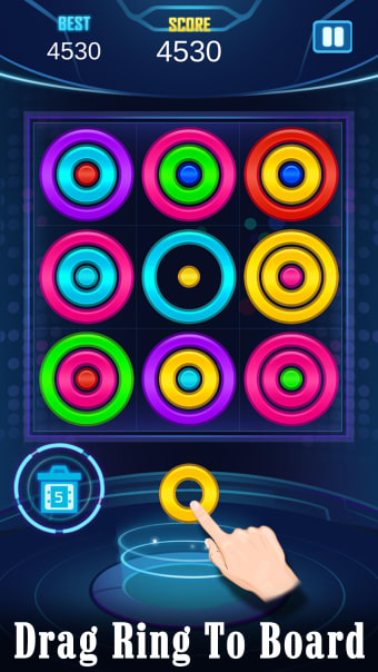 Ring Color Puzzle Match 3 Game