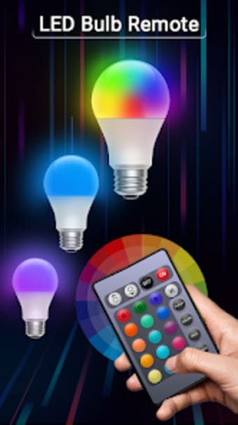 LED RGB Bulb Remote