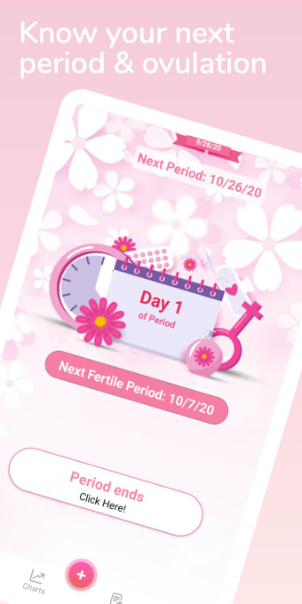 Period Tracker - Fertility Ovulation Calendar