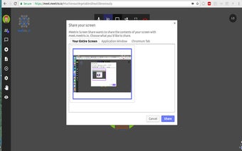 Meetrix Screen Share