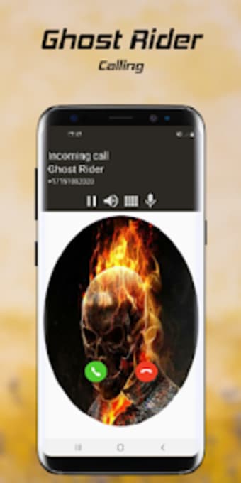 Call Ghost Rider  Fake Video