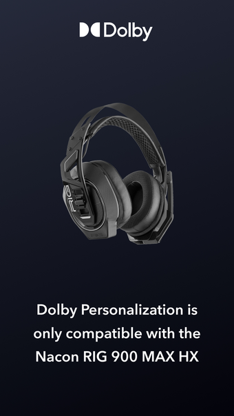 Dolby Personalization