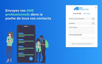 SMSFactor : professional SMS sendings