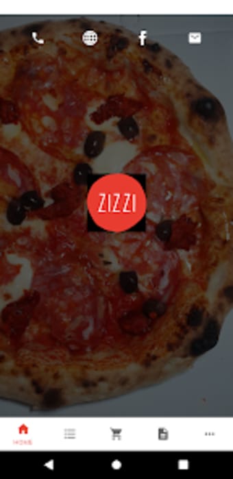 Zizzi pizza