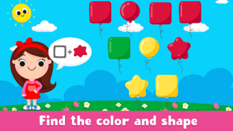Shapes and colors for toddlers