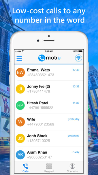 Mobu - International Calls App