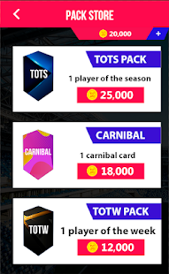 FUT 20 Pack Opener