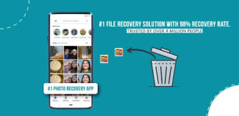Recover deleted photos Restore