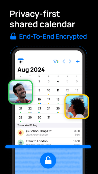 OurCal: Secure Shared Calendar for iPhone 無料・ダウンロード