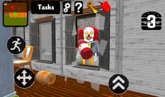 Neighbor Clown. Scary Escape 3D