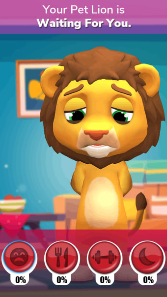 My Virtual Pet Lion