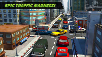 City Traffic Control Rush Hour Driving Simulator