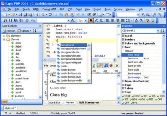 Rapid PHP Editor 2006