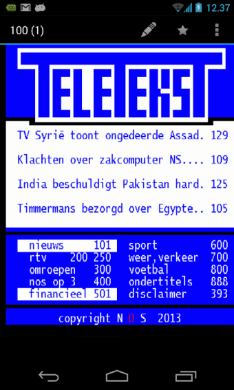 aText-TV - Teletext