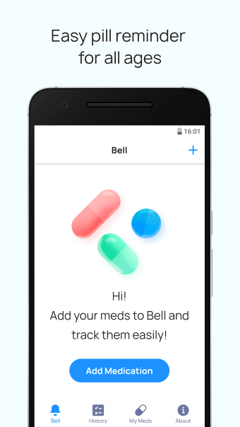 Bell Pill Reminder : Medicatio