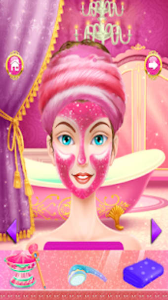 Hijab Princess Makeup Makeover Salon Game
