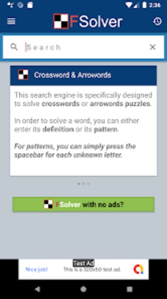 FSolver - Crosswords