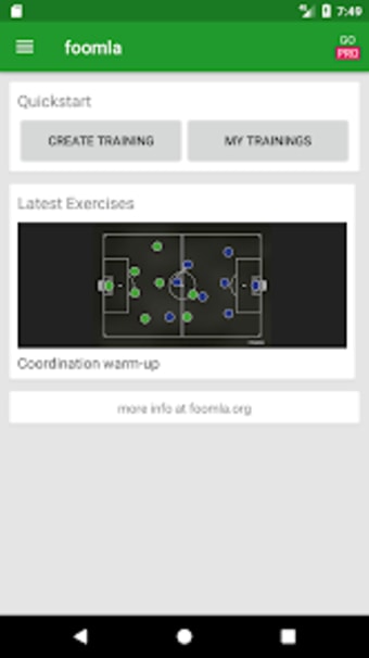 foomla - the new football app