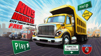 Kids Vehicles: City Trucks  Buses Lite for iPhone