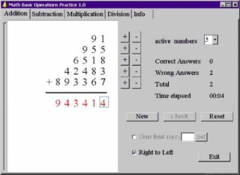 Math Basic Operations