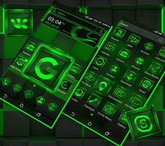 Green Light Launcher Theme