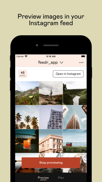 Feedr - Instagram feed planner